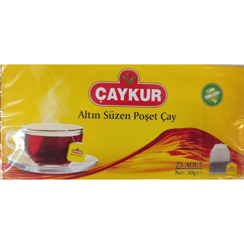 Çaykur Altın Süzme Poşet Çay 25 Adet